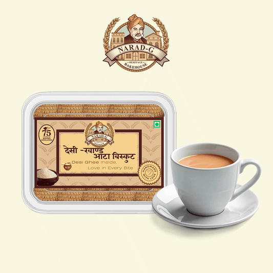 Desi Khand Atta Biscuits